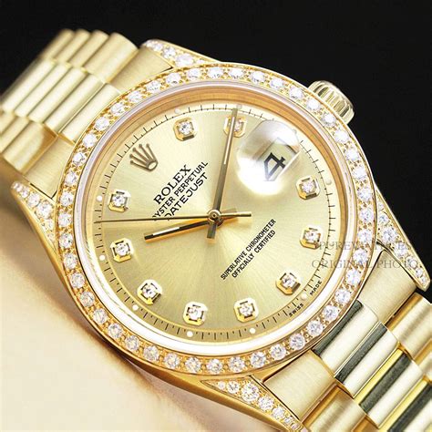 used rolex diamonds for sale